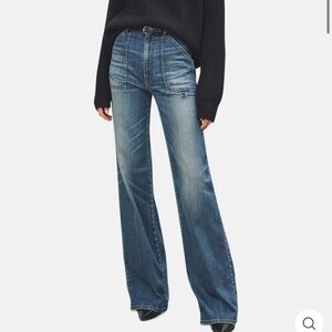 NWT! Nili Lotan Classic Wash Quentin Jeans Sz 28